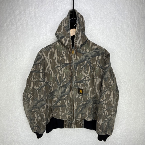 Carhartt Other - Carhartt‎ Active Jacket Thermal Lined Mens Large JR245 Camo Mossy Oak